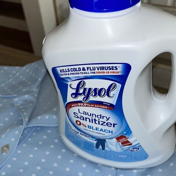 Groovy 70s 200% Poly Tunic Length Shirt Iridescent Buttons. Brady Bunch Vibe - Picture 15 of 16